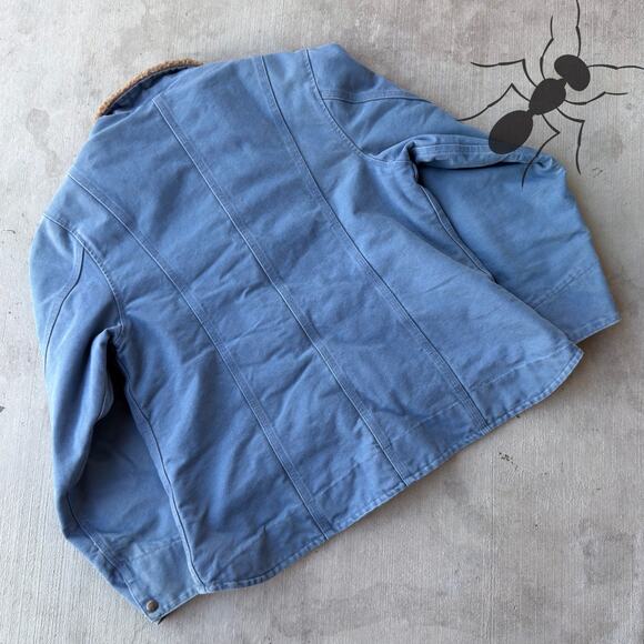 Vintage Y2K Carhartt WOMENS WJ022 FHB blue arctic work wear jacket - Picture 6 of 8